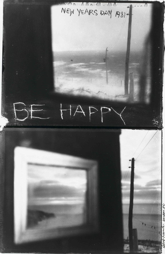 Robert Frank. New Year’s Day 1981—Be Happy, Mabou. 1981