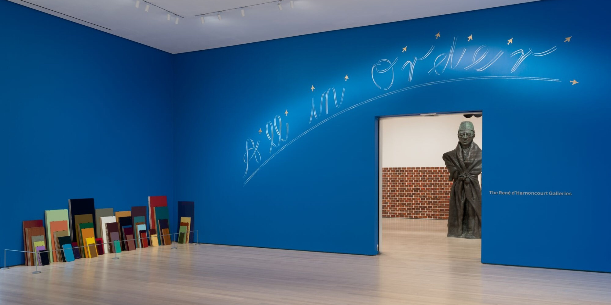 Installation view of Thomas Schütte, The Museum of Modern Art, New York, September 29, 2024–January 18, 2025. Photo: Jonathan Dorado. Digital image © 2024 The Museum of Modern Art, New York
