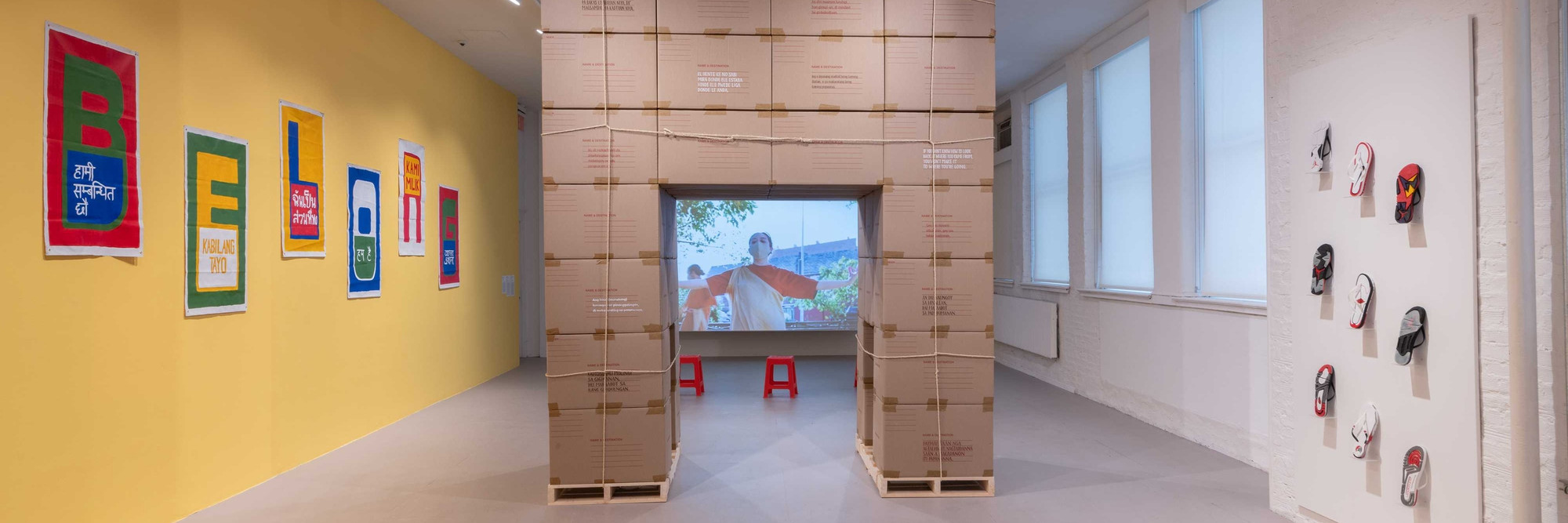 Installation view of Little Manila Queens: Mabuhay! Photo: Adam Reich