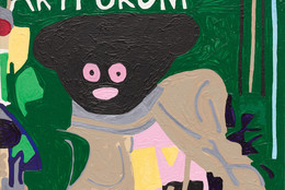 Marlon Mullen. Untitled. 2017. Acrylic on canvas, 30 1/4 × 30 1/4″ (76.8 × 76.8 cm). The Museum of Modern Art, New York. Gift of AC Hudgins. © 2024 Marlon Mullen