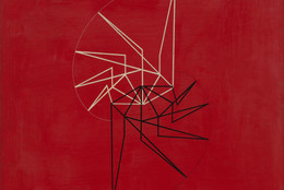 Waldemar Cordeiro. Visible Idea. 1956. Alkyd on board, 23 9/16 × 23 5/8&#34; (59.9 × 60 cm). The Museum of Modern Art, New York. Gift of Patricia Phelps de Cisneros through the Latin American and Caribbean Fund