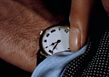 Christian Marclay. Still from The Clock. 2010. Video (black and white and color, sound), 24 hrs. The Museum of Modern Art, New York. Promised gift from the Collection of Jill and Peter Kraus. © 2024 Christian Marclay. Courtesy Paula Cooper Gallery and White Cube