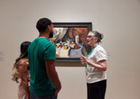 A MoMA gallery tour. Photo: Alycia Kravitz. Shown: Paul Cézanne. Still Life with Apples. 1895–98. Oil on canvas. The Museum of Modern Art, New York. Lillie P. Bliss Collection