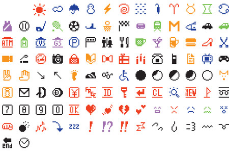 Shigetaka Kurita. Emoji. 1998-1999. The Museum of Modern Art, New York. © 2024 NTT DOCOMO