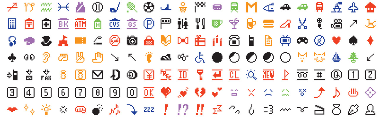 Shigetaka Kurita. Emoji. 1998-1999. The Museum of Modern Art, New York. © 2024 NTT DOCOMO