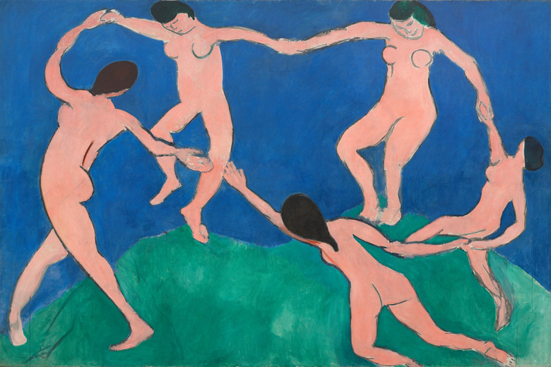 Henri Matisse. Dance (I). Paris, Boulevard des Invalides, early 1909