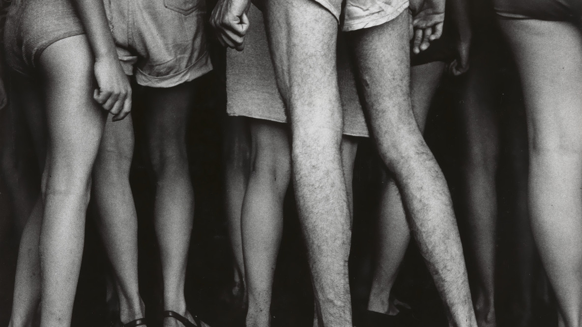 Yasuhiro Ishimoto. Untitled from the series Chicago. 1950. Gelatin silver print, Approx. 9 3/4 × 7 3/4&#34; (24.8 × 19.7 cm) (.1-.4), 9 1/2 × 4&#34; (24.1 × 10.2 cm) (.5-.8). Gift of the artist. © Estate of Yasuhiro Ishimoto