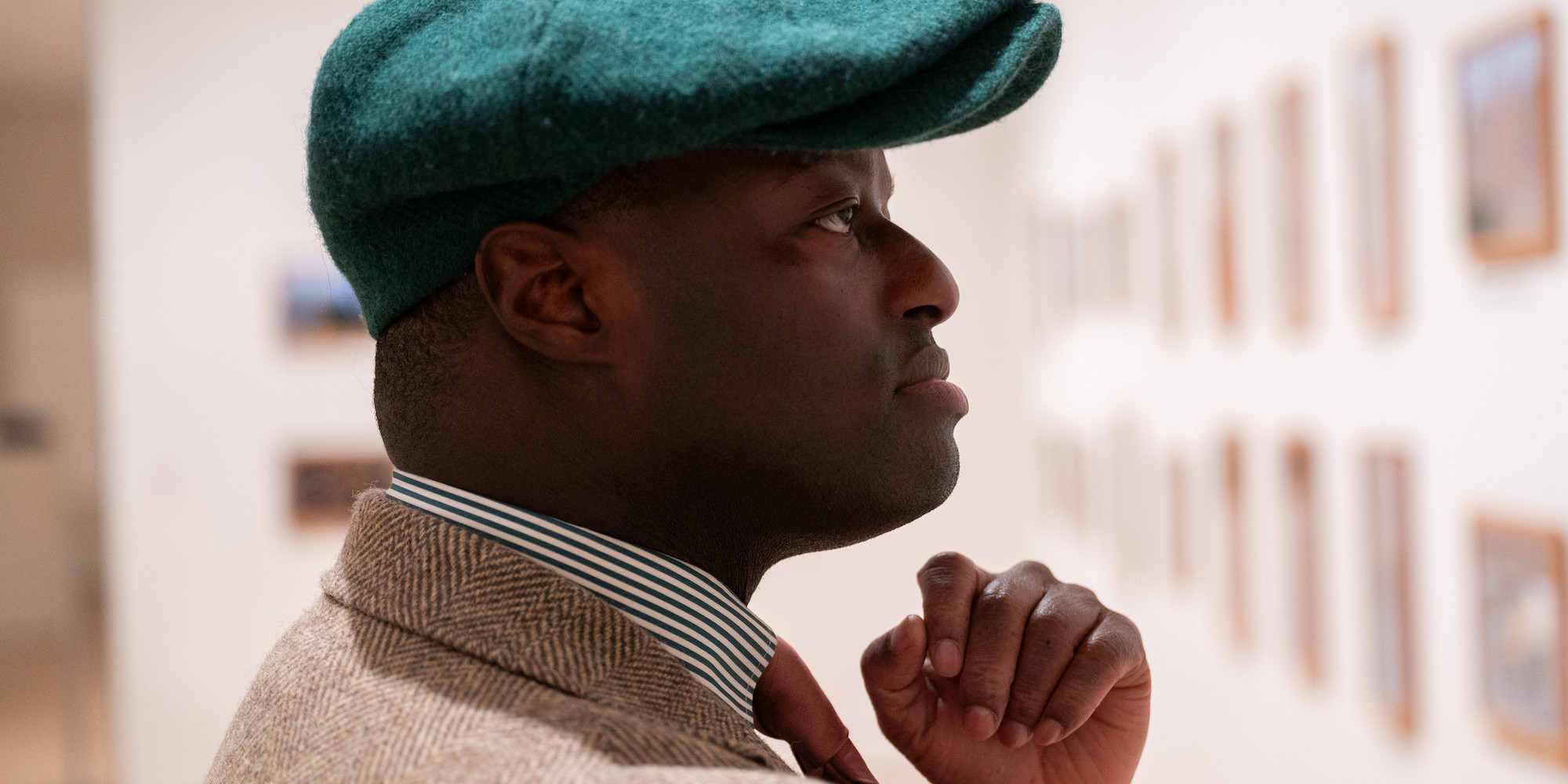 Dandy Wellington at MoMA. Photo: Naeem Douglas
