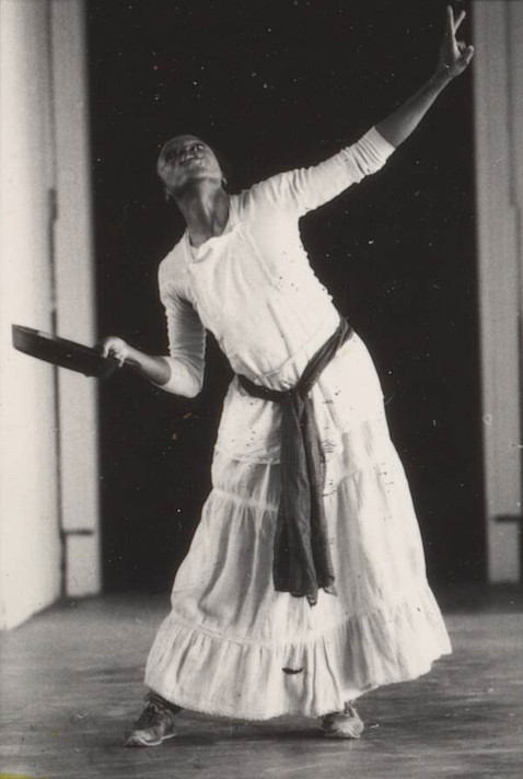 Blondell Cummings performs Chicken Soup (1982), as part of Paranarrative, P.S.1, May 8–16, 1982