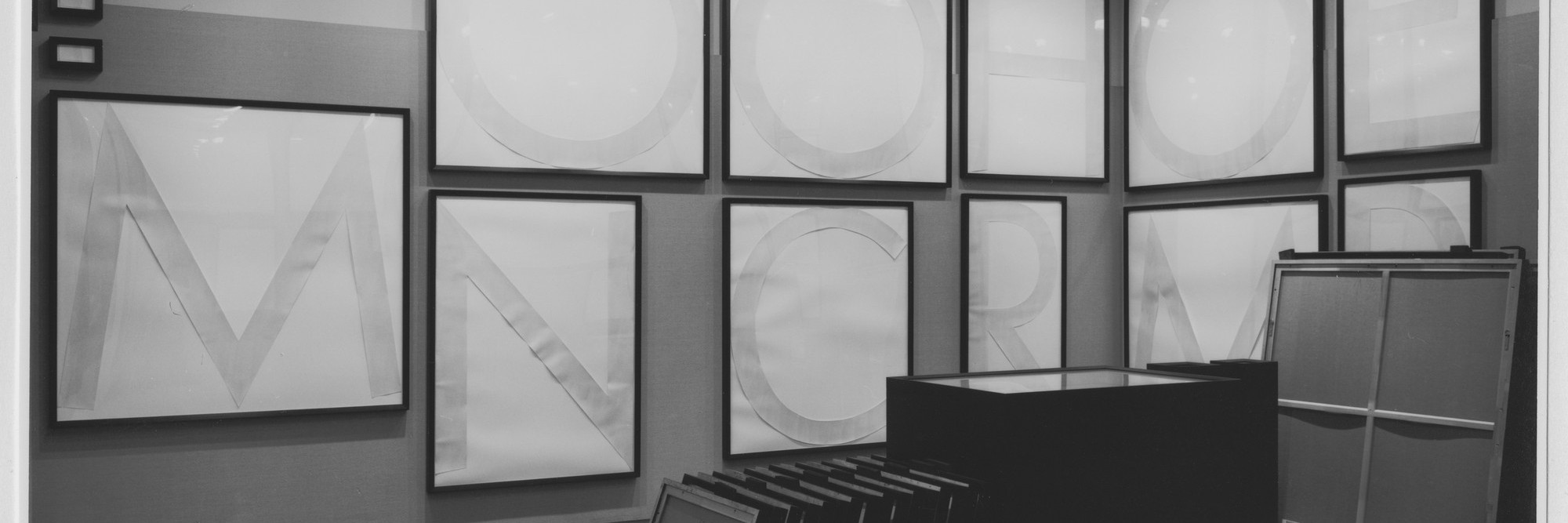 Installation view of the exhibition Allegories of Modernism: Contemporary Drawing, The Museum of Modern Art, New York, February 12–May 12, 1992. Photo: Mali Olatunji. Photographic Archive. The Museum of Modern Art Archives, New York. IN1615.20