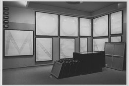 Installation view of the exhibition Allegories of Modernism: Contemporary Drawing, The Museum of Modern Art, New York, February 12–May 12, 1992. Photo: Mali Olatunji. Photographic Archive. The Museum of Modern Art Archives, New York. IN1615.20