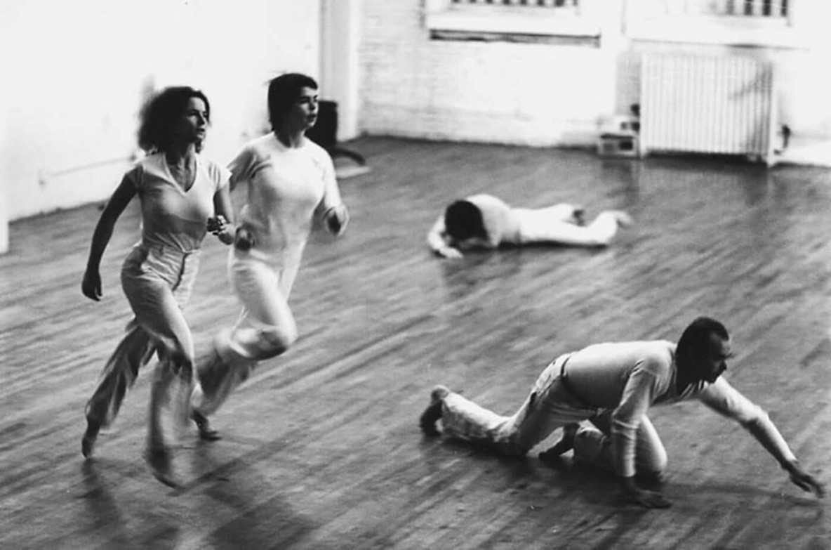 Simone Forti. Planet. 1976. Performance view, P.S.1, Queens, 1976