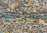 Jack Whitten. Quantum Wall, VIII (For Arshile Gorky, My First Love In Painting) (detail). 2017. Acrylic on canvas. Jack Whitten Estate. Courtesy the Estate and Hauser &amp; Wirth. © Jack Whitten Estate. Photo: Christopher Stach