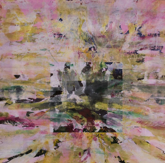 Jack Whitten. Light Sheet I (detail). 1969. Acrylic on canvas