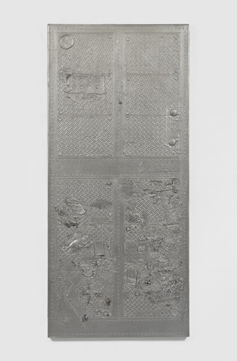 Jack Whitten. Door To Manhattan. 1990. Acrylic on canvas