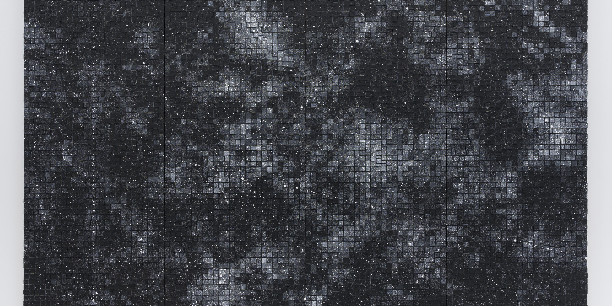Jack Whitten. Homecoming: For Miles. 1992. Acrylic on canvas. Frank & Eliane Demaegd-Breynaert, Belgium