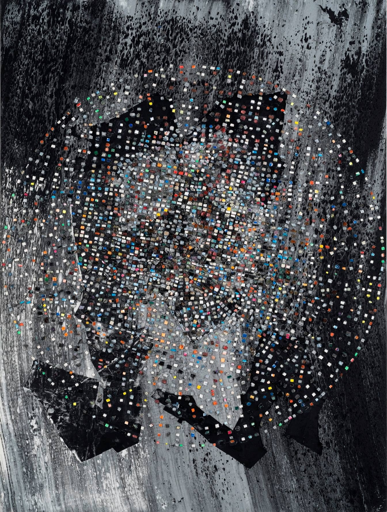 *Black Monolith, IX (Open Circle for Ornette Coleman)*