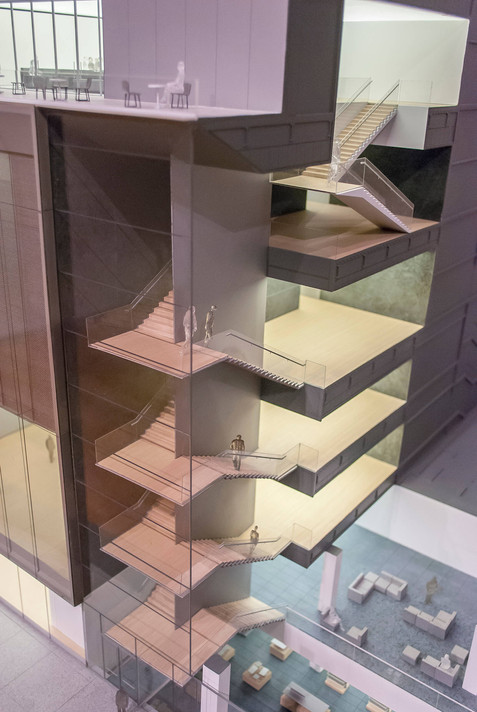 MoMA expansion model designed by Diller Scofidio + Renfro