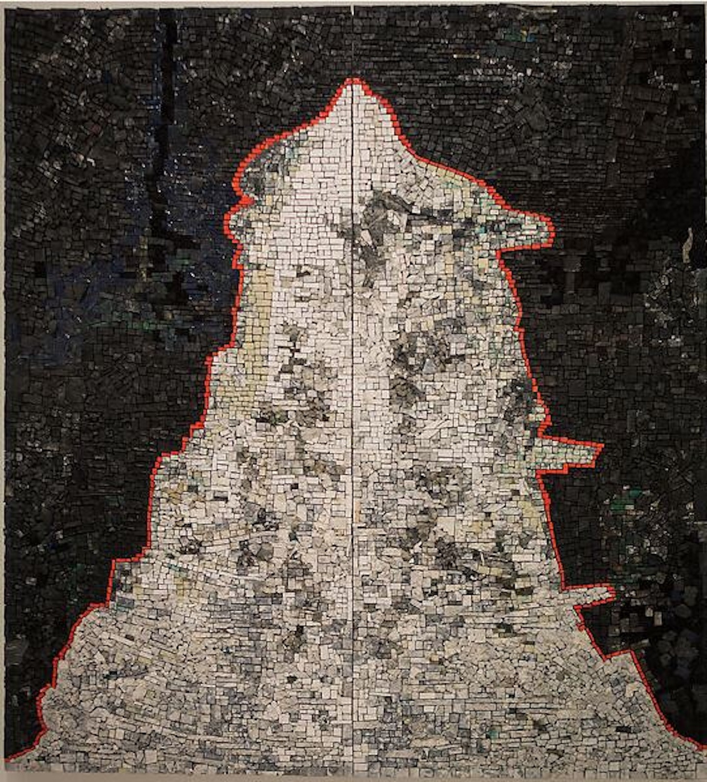*Black Monolith IV (For Jacob Lawrence)*