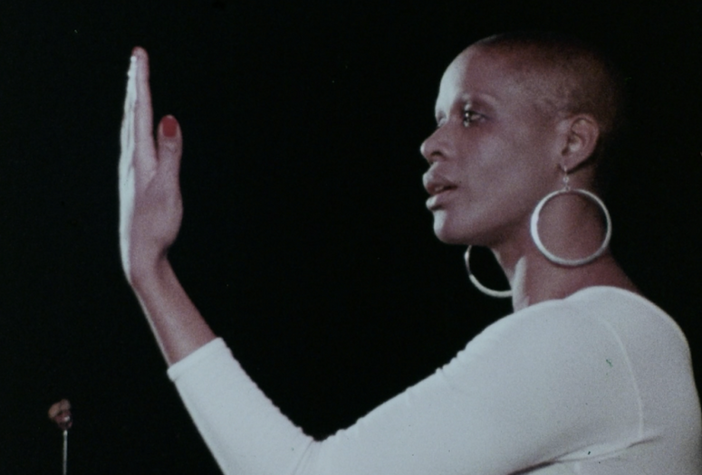 Ouverture du Théâtre Noir de Paris (Opening of the Theater Noir in Paris). 1980. Directed by Sarah Maldoror. Courtesy Association of Friends of Sarah Maldoror and Mário de Andrade.