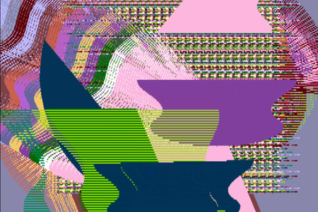 Samia Halaby. Niihau. 1986. 4k video (color, sound), 42 sec. Gift of Ryan Zurrer, 1of1 AG. © 2025 Samia Halaby. Courtesy the artist and Sfeir-Semler Gallery Beirut/Hamburg