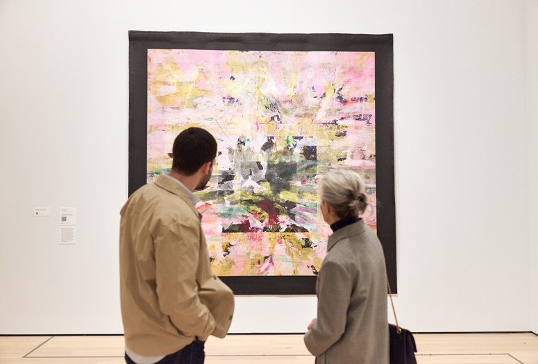 Photo: Jack Whitten. Light Sheet I. 1969. Acrylic on canvas. © Jack Whitten Estate. Courtesy the Estate and Hauser &amp; Wirth. Photo: Alycia Kravitz