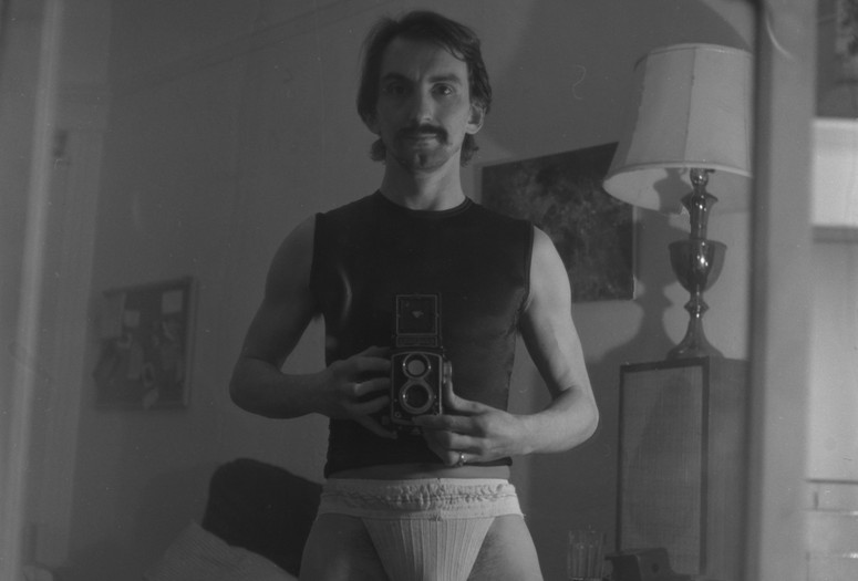 Jerry Tartaglia self-portrait. Medium-format negative courtesy The Museum of Modern Art