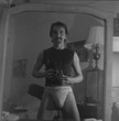 Jerry Tartaglia self-portrait. Medium-format negative courtesy The Museum of Modern Art