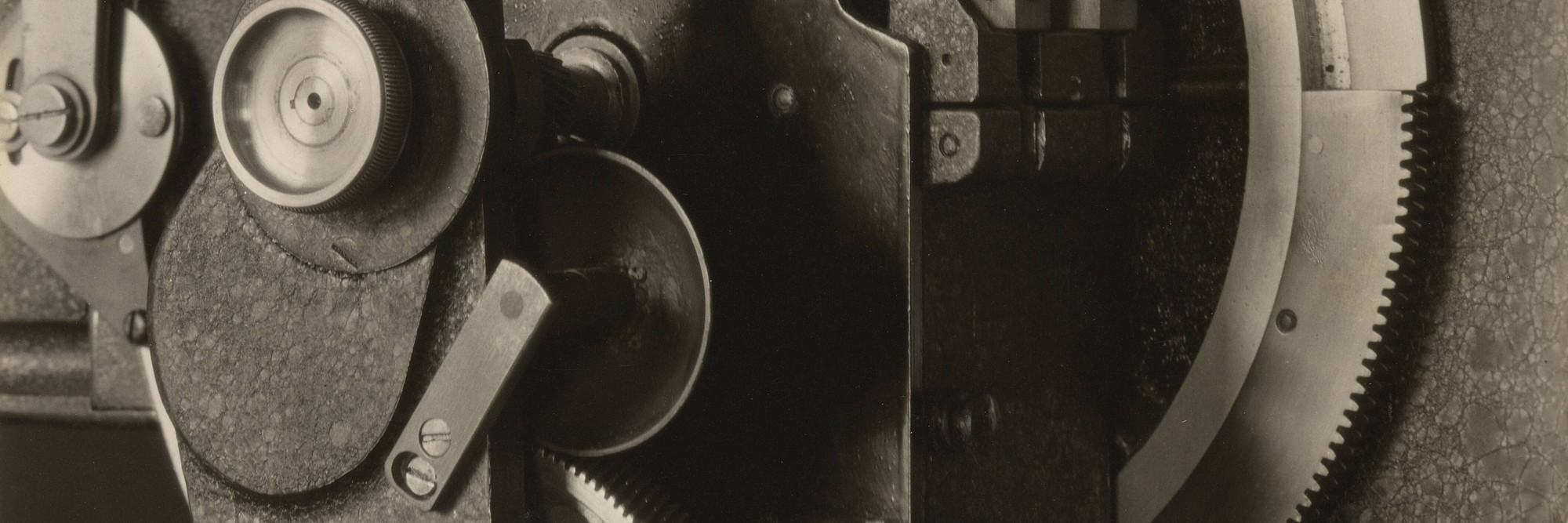 Paul Strand, Double Akeley, 1922, Gelatin silver print, 9 5/8 × 7 11/16&#34; (24.5 × 19.5 cm), The Museum of Modern Art, New York, Gift of Celeste Bartos