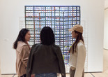 Image: Installation view of Woven Histories: Textiles and Modern Abstraction. The Museum of Modern Art, New York, April 20–September 13, 2025. Photo: Alycia Kravitz
