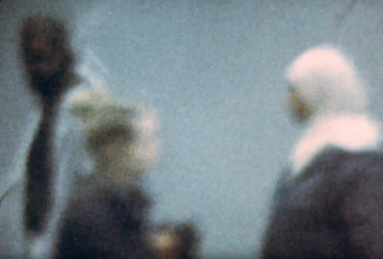 Ufuoma Essi. Still from Half Memory. 2024. Super 8mm film transferred to high-definition video (color, sound), 27 min. Courtesy of the artist.