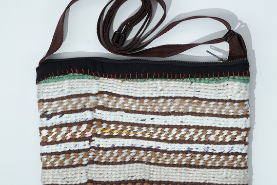 Weaving with Twine and Recycled Materials