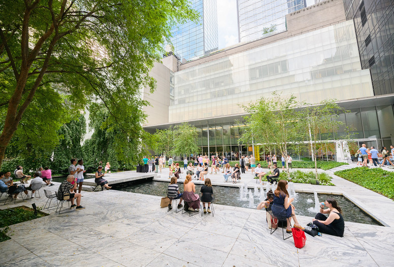 The Abby Aldrich Rockefeller Sculpture Garden. Photo: Adam Kissick