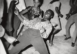Malick Sidibé. Regardez-moi! (Look at Me!). 1962. Gelatin silver print, printed 2003. The Museum of Modern Art, New York. Gift of Jean Pigozzi. © 2025 Malick Sidibé. Courtesy of the artist and Jack Shainman Gallery, New York