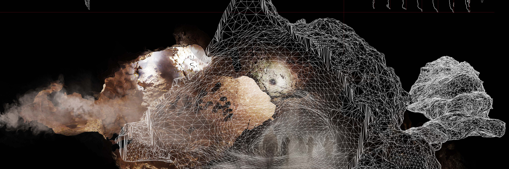 Cave_bureau, Kabage Karanja, Stella Mutegi. The Anthropocene Museum - Of Steam and Struggle. 2019. Digital image. Dimensions variable. The Museum of Modern Art, New York. Committee on Architecture and Design Funds. Photo courtesy the artist.