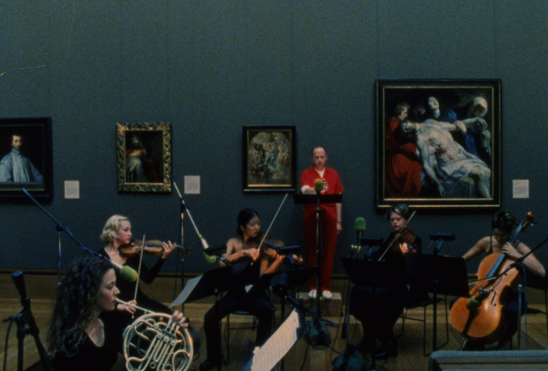 Stephen Prina. Still from Vinyl II. 2000. Commissioned by the Getty Museum, Los Angeles. © 2025 Stephen Prina. Courtesy of the artist and Petzel, New York