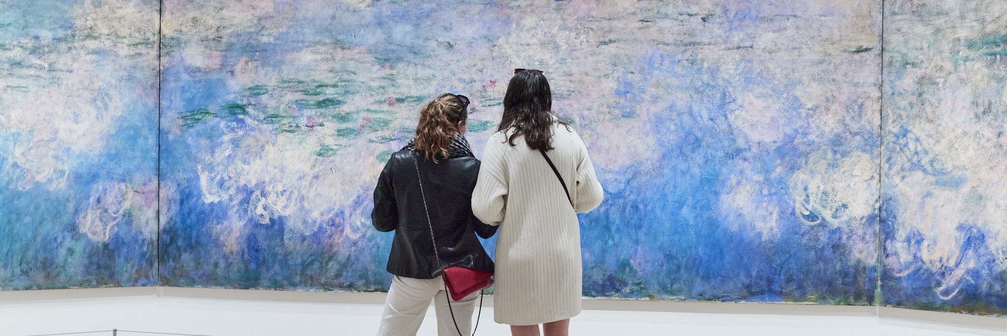 Claude Monet. Water Lilies. 1914–26. Oil on canvas, three panels. The Museum of Modern Art, New York. Mrs. Simon Guggenheim Fund. Photo: Gus Powell