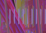 Samia Halaby. Beirut. 2025. Still from kinetic painting coded on a PC, 1993. © 2025 Samia Halaby, courtesy the artist and Sfeir-Semler Gallery Beirut/Hamburg