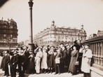 Eugène Atget. Pendant l'éclipse. 1912. Gelatin silver printing-out-paper print, 6 7/16 × 8 5/8" (16.3 × 21.9 cm). Abbott-Levy Collection. Acquired through the generosity of Shirley C. Burden, and Family of Man Fund