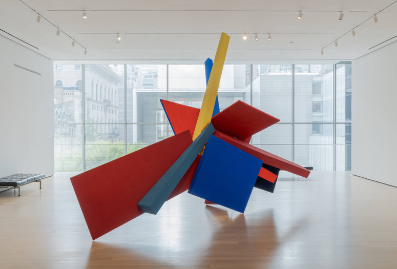 Installation view of the gallery Joel Shapiro’s ARK, The Museum of Modern Art, New York, September 8, 2025–ongoing. Photographed in October 2025. Photo: Jonathan Dorado