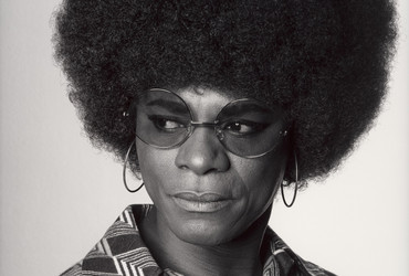 Samuel Fosso. Untitled from the series African Spirits. 2008. Gelatin silver print, 64 1/8 × 48 1/16" (162.8 × 122 cm). The Museum of Modern Art, New York. The Family of Man Fund. © 2025 Samuel Fosso