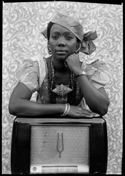 Seydou Keïta. Untitled. 1956-1957. Gelatin silver print, 21 1/4 × 15 3/16" (54 × 38.5 cm). The Jean Pigozzi African Art Collection. © Seydou Keïta/SKPEAC