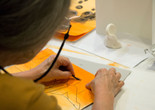 An image of artmaking from a Prime Time Studio Workshop. Photo: Manuel Molina Martagon