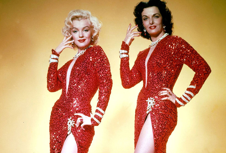 Gentlemen Prefer Blondes. 1953. USA. Directed by Howard Hawks. Courtesy Alamy/20th Century Studios