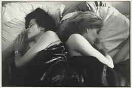 Sophie Calle. Sleepers (Les Dormeurs). 1979. Gelatin silver print, overall 61 1/4 × 176 × 1" (155.6 × 447 × 2.5 cm). The Museum of Modern Art, New York. Acquired through the generosity of Clarissa A. Bronfman, Nathalie M. Cohen, Joseph M. Cohen, Ian M. Cook, David A. Dechman, Thomas Dunn, Anne Ehrenkranz, Robert Harteveldt, Charles Heilbronn, Jo Carole Lauder, Robert B. Menschel, Peter Norton, Donna Redel, Richard O. Rieger, Pamela Spiegel Sanders, Jon L. Stryker, Steven Tananbaum, and Clark B. Winter Jr., in honor of Quentin Bajac