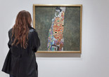 Gustav Klimt. Hope, II. 1907–08. Oil, gold, and platinum on canvas. The Museum of Modern Art, New York. Jo Carole and Ronald S. Lauder and Helen Acheson Funds, and Serge Sabarsky