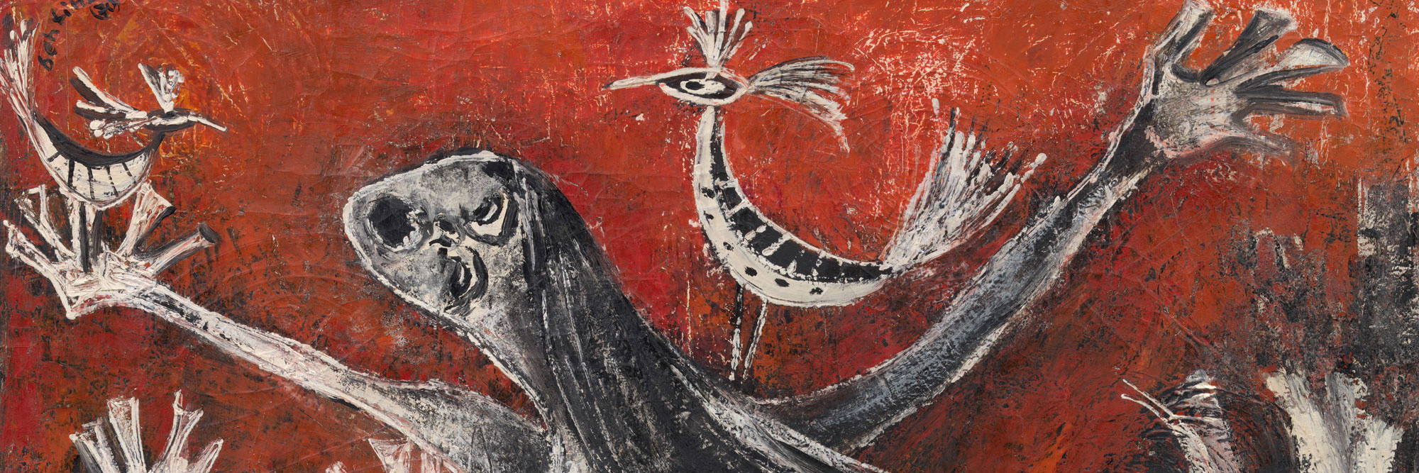 Bertina Lopes. Big Cry. 1970. Oil on canvas, 59 × 59" (150 × 150 cm). The Museum of Modern Art, New York. Anonymous gift (by exchange)