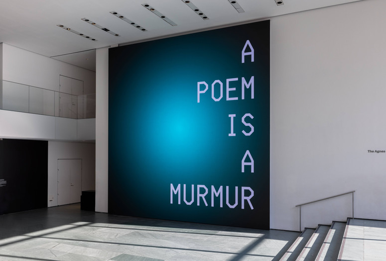 Installation view of the exhibition Sasha Stiles: A LIVING POEM, The Museum of Modern Art, New York, September 10, 2025–March 1, 2026. Photo: Jonathan Dorado. Digital image © 2026 The Museum of Modern Art, New York