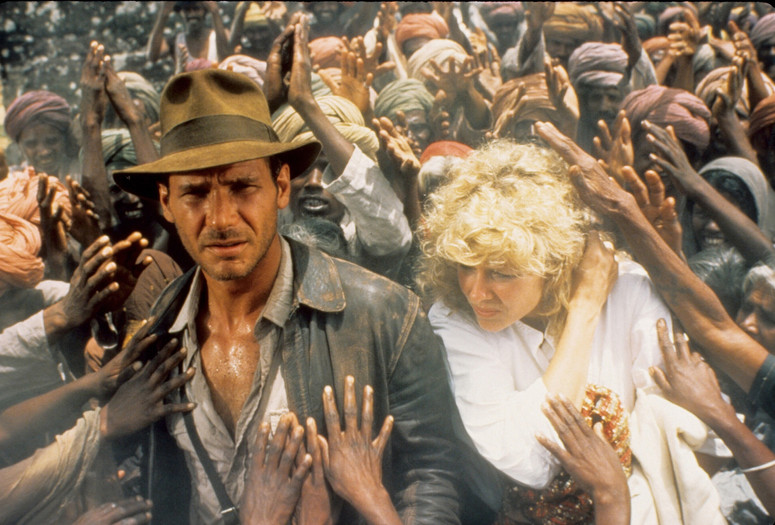 Indiana Jones and the Temple of Doom. 1984. USA. Directed by Steven Spielberg. Courtesy of Photofest