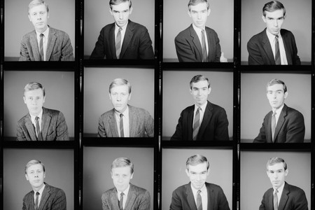 Passport photos of Peter Hujar and Paul Thek, 1962. © The Peter Hujar Archive/Artists Rights Society (ARS), New York, DACS, London